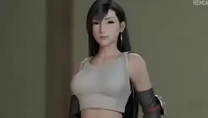 Tifa talks alot, hd porn that will stay in your memory