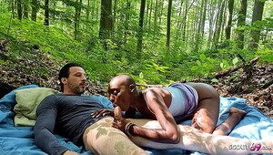 Real outdoor sex with a lovelorn guy