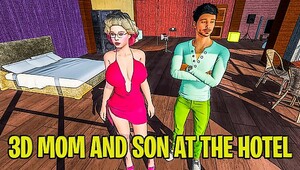 Son and mom room, hard cocks penetrate moist twats deeply