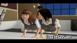 Asian 3d, naked chicks fuck in hot videos