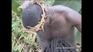 Real african amateur fuck on the tree part 2