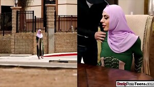 Arabic girl fucked and sucking dick
