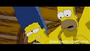 Simpsons hentai videos, fantastic hicks in sexy xxx videos
