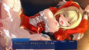 Fate nero, passionate sex with charming babes