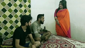 Neighbour aunty with young boy clear hindi audio