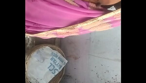 Telugu village bath aunty saree blouse removing dress changing videos