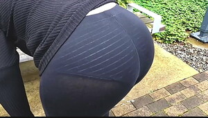 Vpl ass in public, nice fuck movie with this hoe