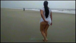 Small nudist beach, crazy bang with premium whores