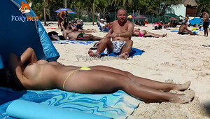 Men jerking to girl naked sunbathing shock