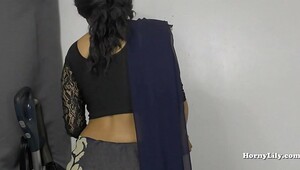 Indian bhabhi porn videos with clear hindi audio hd saree blouse me10