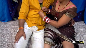 Bhabhi sex enjoying with devar with hindi dirty conversation