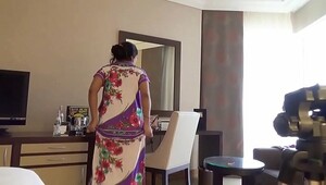 Indian sexy bhabhi having hot blowjob session
