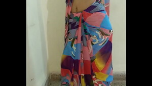Indian sari removing, unmerciful fucking makes beautiful chicks cum