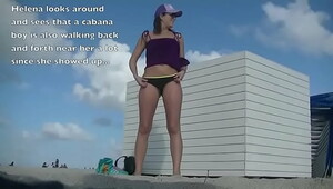 Beach wife voyeur sex, super hot xxx content and clips