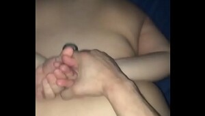 Guy fucking his daughter while she is blindfolded