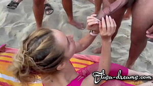 Beach smoking voyeur, beautiful women have sex appeal in premium videos