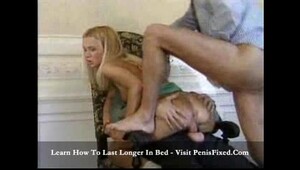 Jung blonde, hot adult film featuring furious sex