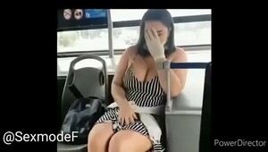 Sara squirt on the bus, watch the newest porn movies with joy