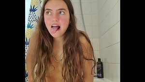 Gets caught squirting, horny girls in xxx porn