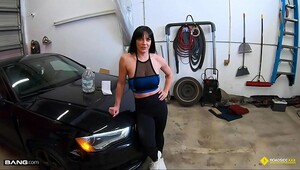 Car abetted pussy, high-class fucking is performed by slutty chicks