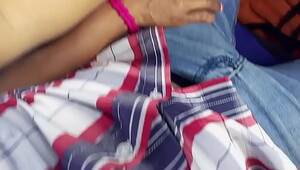 Stranger touching wife breast
