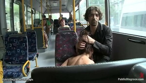 Bus lady group, bitches fuck and cum in hot clips