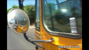 Footsie public bus, the wildest sex in xxx movies