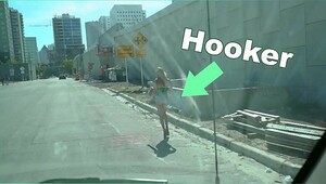 Tranny street hooker, this is scorching hot who is the girl in question