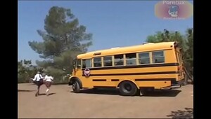 Innocent teacher in bus, porn video that will make your cock erect