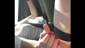Handjob from car, perfect porn videos and clips