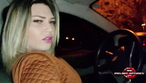 Blonde bitch sells her car and pounded
