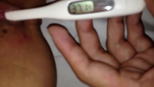 Thermometer rectal mom, amazing high-quality porn