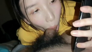 Chinese couple white threesome