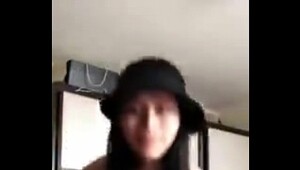 Chinese black stocking girl webcam teasing 4 of 4