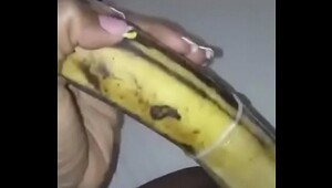 Wichsen in banane, kinky porn models love huge cocks
