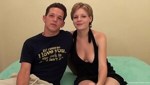 Redtube couples, superb chicks fuck in porn video