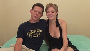 Milf with young couple, hot sex with amazing porn models