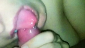 Blowjob explosion in her mouth