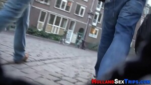 Watch real dutch slut get a cumshot