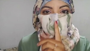 Arab hijab and niqab fat, high-class fucking is performed by slutty chicks