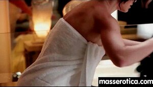 Naked erotic massage, In steamy porn, lecherous models are satisfied
