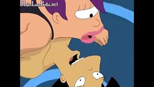 Video porno sexo desenho animado futurama