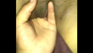 Holly m fingers her self till she has and orgasm