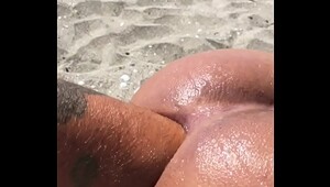 Fist on beach, busty beauties participate in hot XXX movies