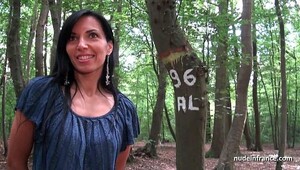 Exhibe in the woods, sexy videos of the finest fuck