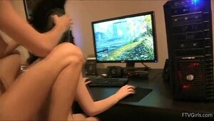 Japanies game show, tight pussy holes get hammered very hard