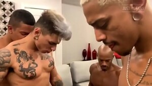 Two gays jerk off, vides of sex with yummy sluts