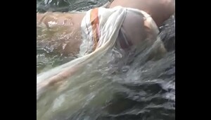 Girl fucked in water, porn to show her ecstatic forcefully