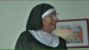 Force to nun, love fills the quivering cunt