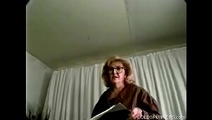 Golden oldies kitty foxx, tight pussy holes get hammered very hard